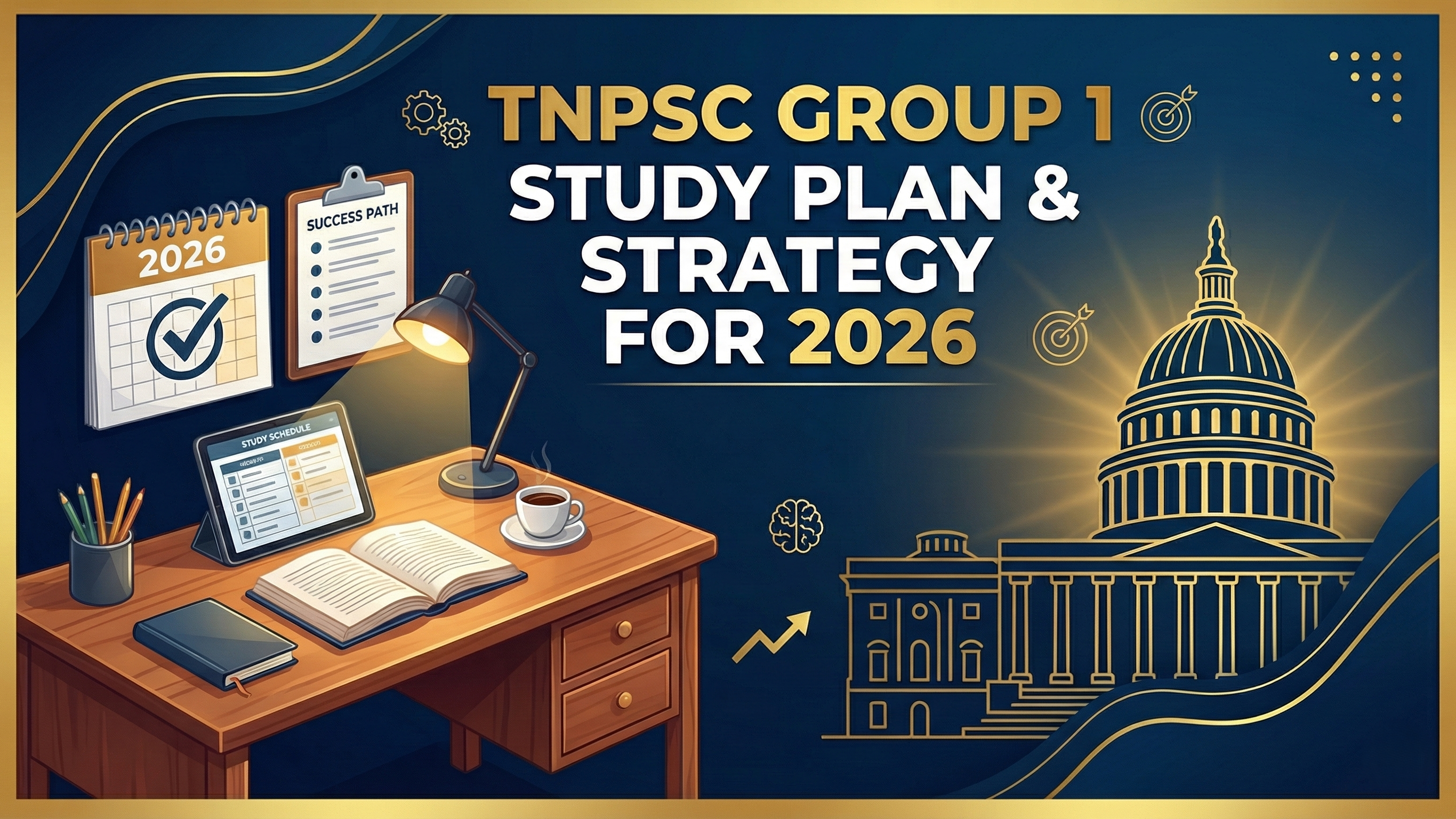 TNPSC Group 1 Study Plan & Strategy for 2026
